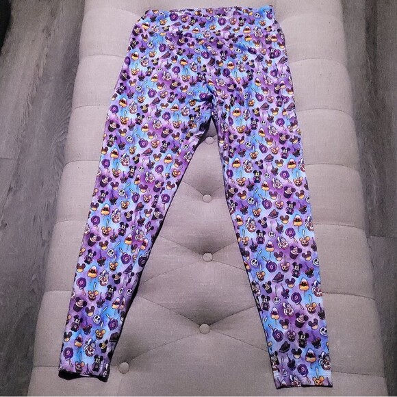 Charlie’s Project Disney Halloween Treats Womens leggings 4-14 Soft New - Picture 1 of 11